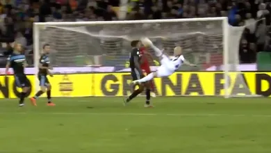 Com duas pinturas, fica at&eacute; dif&iacute;cil escolher o gol mais bonito de Udinese 1&times;2 Lazio