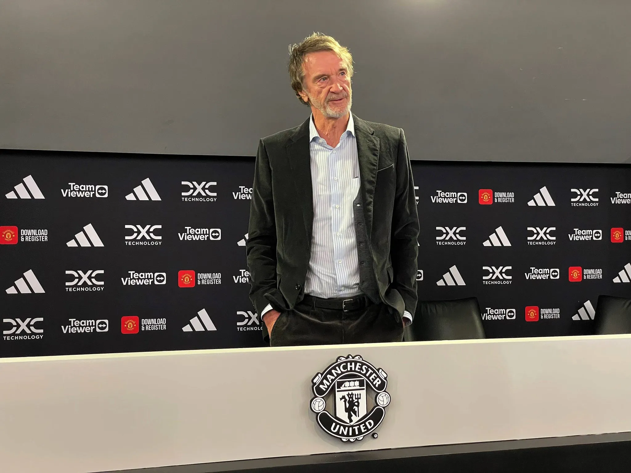 Jim Ratcliffe copropriet&aacute;rio do Manchester United (Foto: Imago)