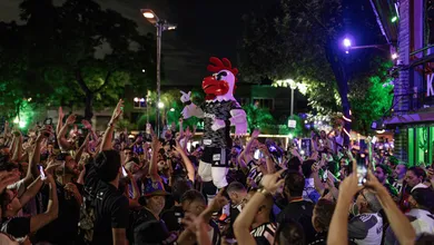 O movimento da torcida do Atl&eacute;tico-MG que levar&aacute; mais de 50 torcedores de gra&ccedil;a &agrave; final da Libertadores
