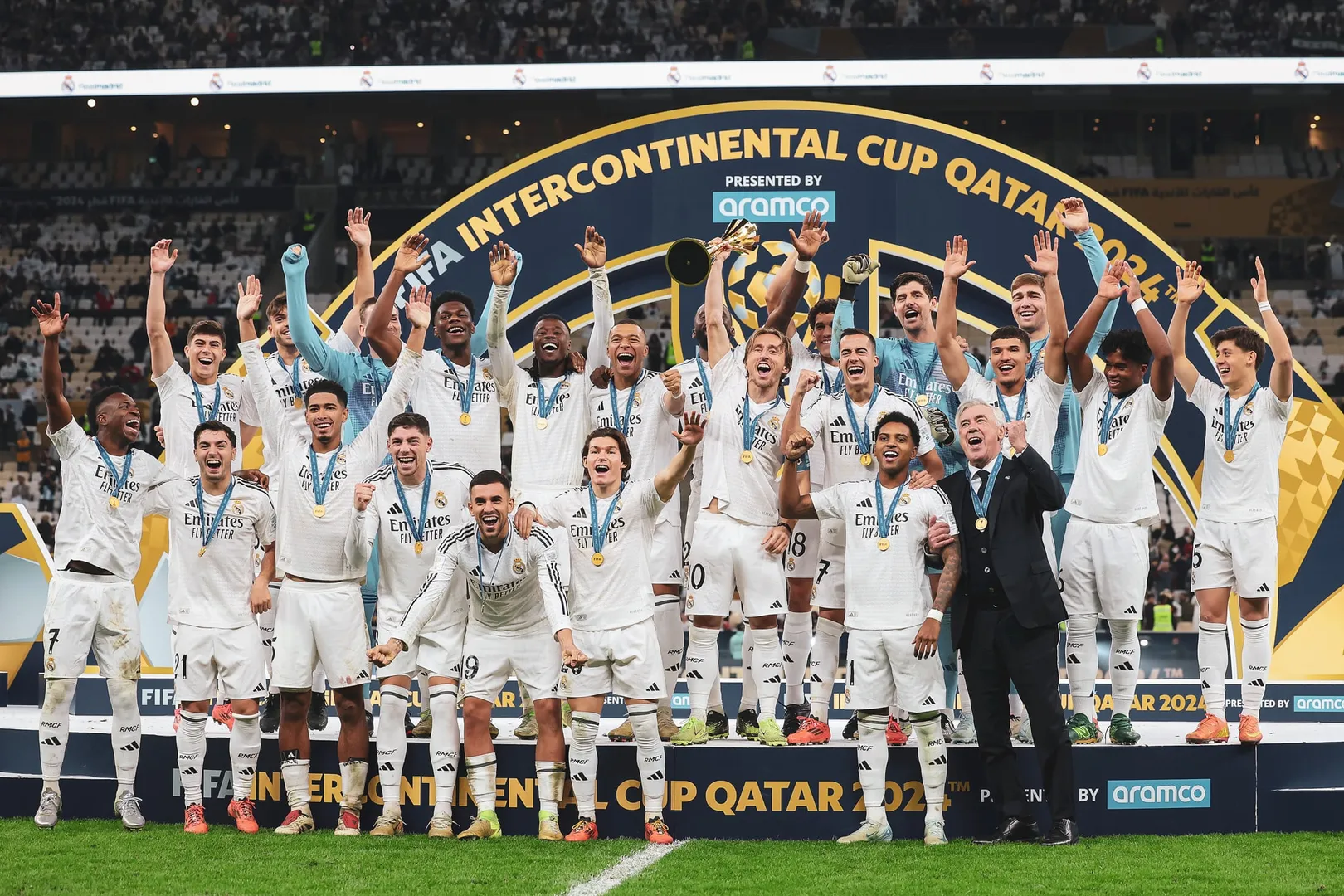 Real Madrid levanta t&iacute;tulo do Intercontinental ap&oacute;s vencer Pachuca  no Catar (Foto: Fifa/Twitter)