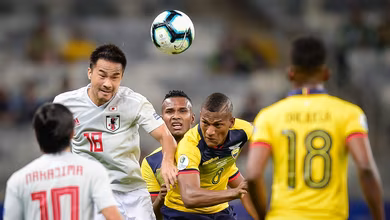 Equador e Jap&atilde;o disputaram um bom 1 x 1, especialmente para o Paraguai