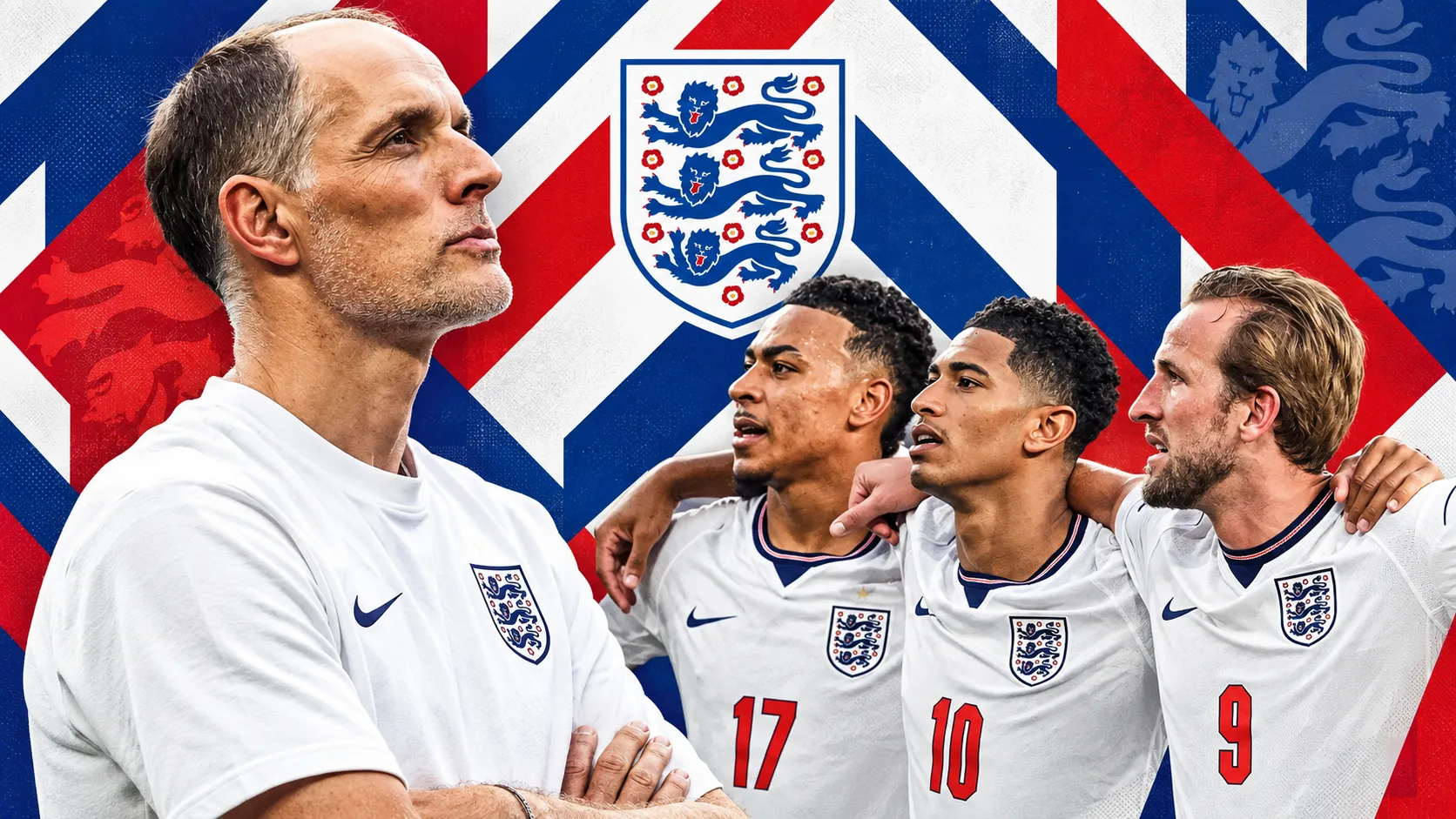 Inglaterra p&oacute;s-Copa: Os 30 nomes que Tuchel pode convocar para a Nations League