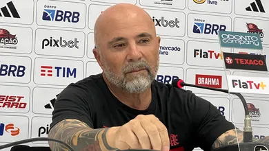 Aliviado, Sampaoli exalta entrega do Flamengo e v&ecirc; primeiro tempo &lsquo;excelente&rsquo;