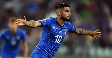 Insigne arrebentou na virada da It&aacute;lia, que permanece 100% nas Eliminat&oacute;rias da Euro