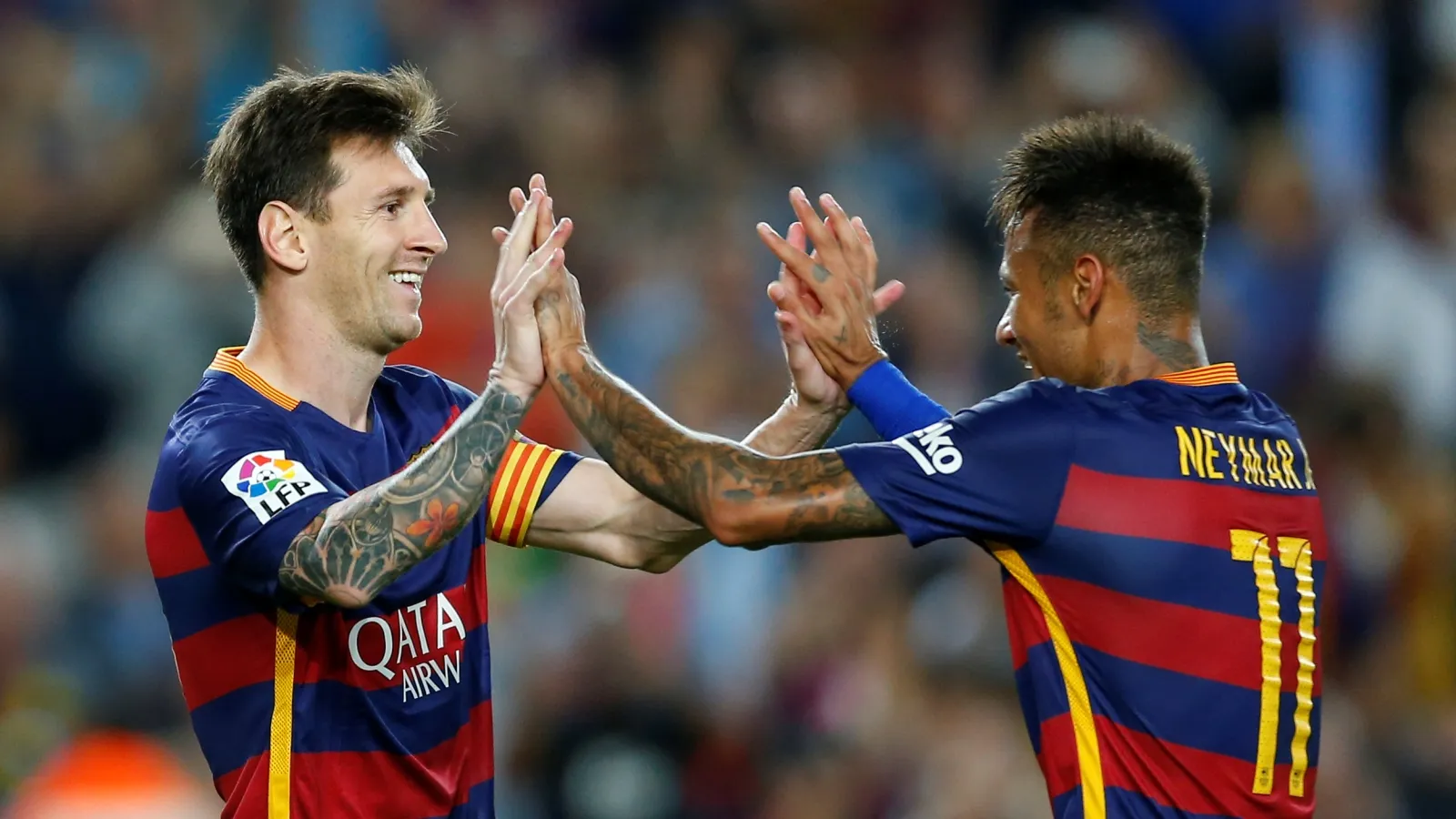 O Bar&ccedil;a n&atilde;o foi brilhante, mas a vis&atilde;o extraordin&aacute;ria de Messi abriu caminho para a goleada