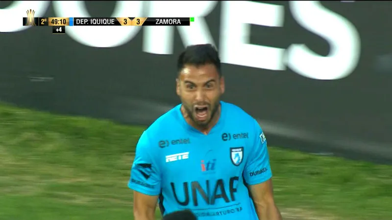 Com dois gols nos acr&eacute;scimos, Iquique abriu a semana de Libertadores com virada incr&iacute;vel
