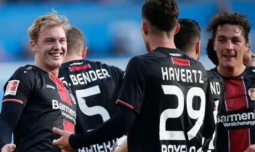 Virou passeio: O Leverkusen massacra o Frankfurt por 6 a 1, com todos os gols antes dos 36 minutos