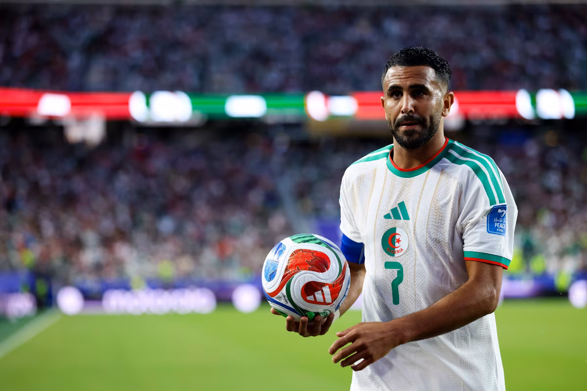 Riyad Mahrez Arg&eacute;lia