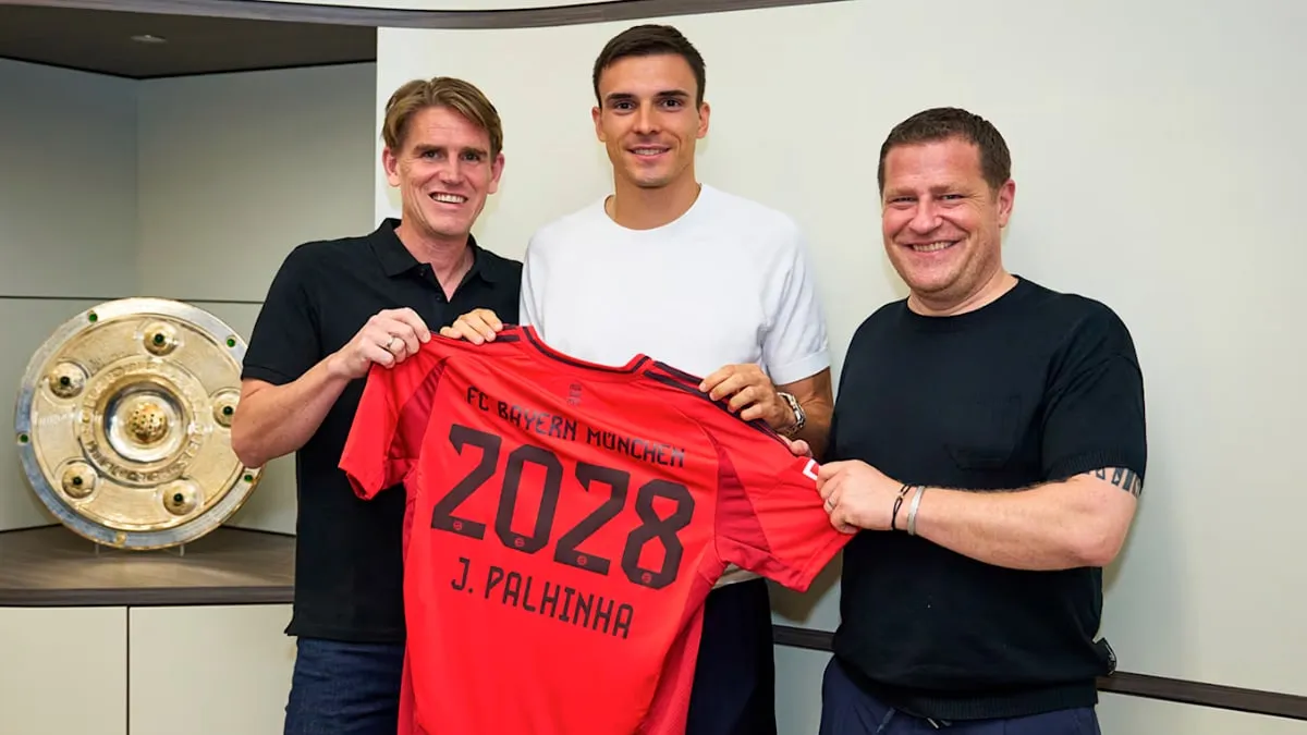 Jo&atilde;o Palhinha &eacute; anunciado como refor&ccedil;o do Bayern.