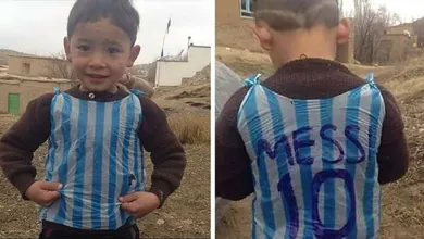 Dois anos depois do encontro com Messi, Murtaza enfrenta a realidade como refugiado em Cabul