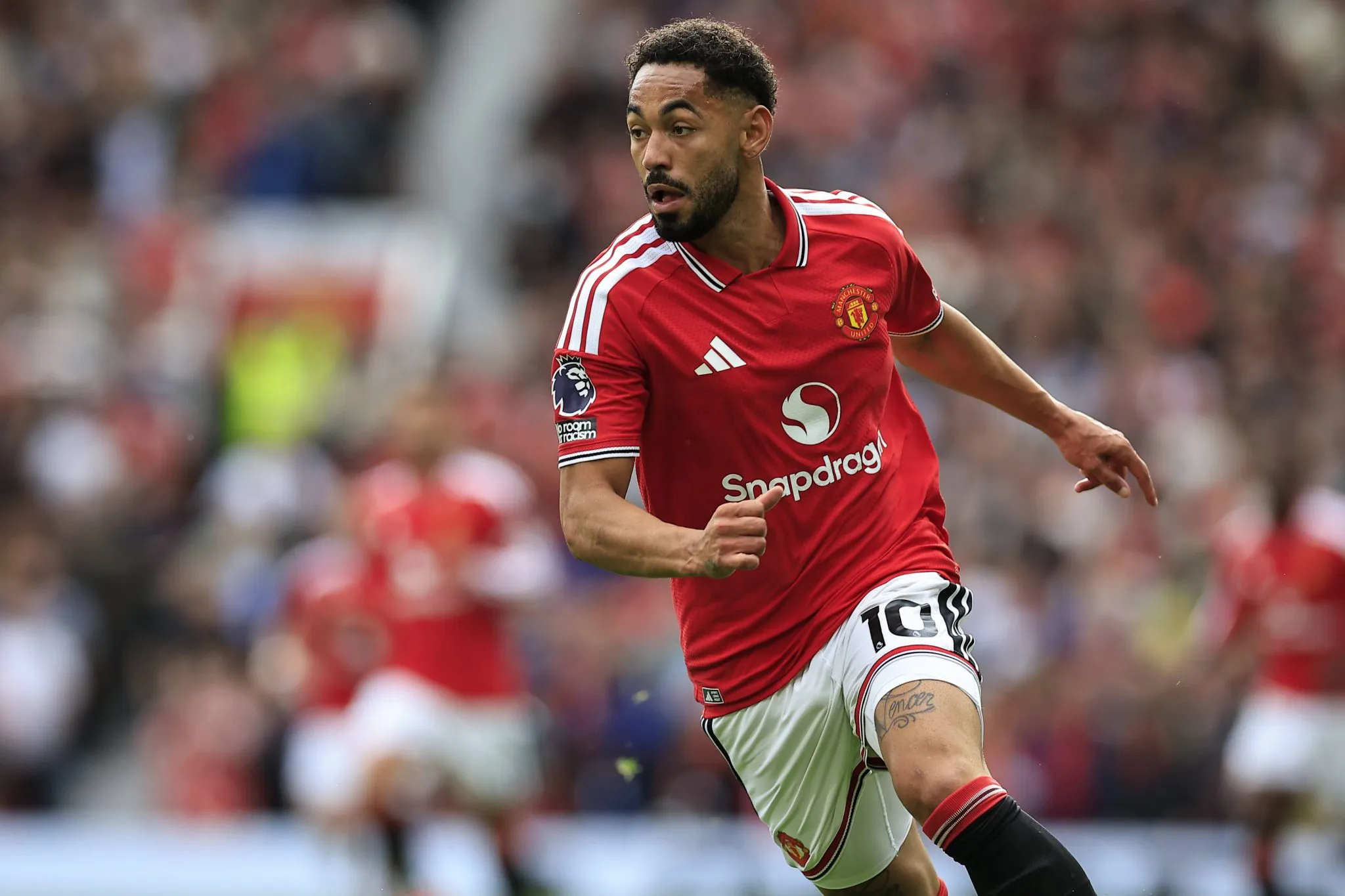 Manchester United de Matheus Cunha foram escolhidos pela TNT (Foto: IMAGO / Pro Sports Images)