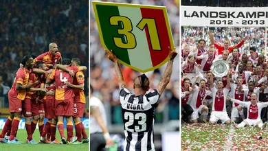 Balan&ccedil;o: A festa dos t&iacute;tulos de Juventus, Ajax e Galatasaray