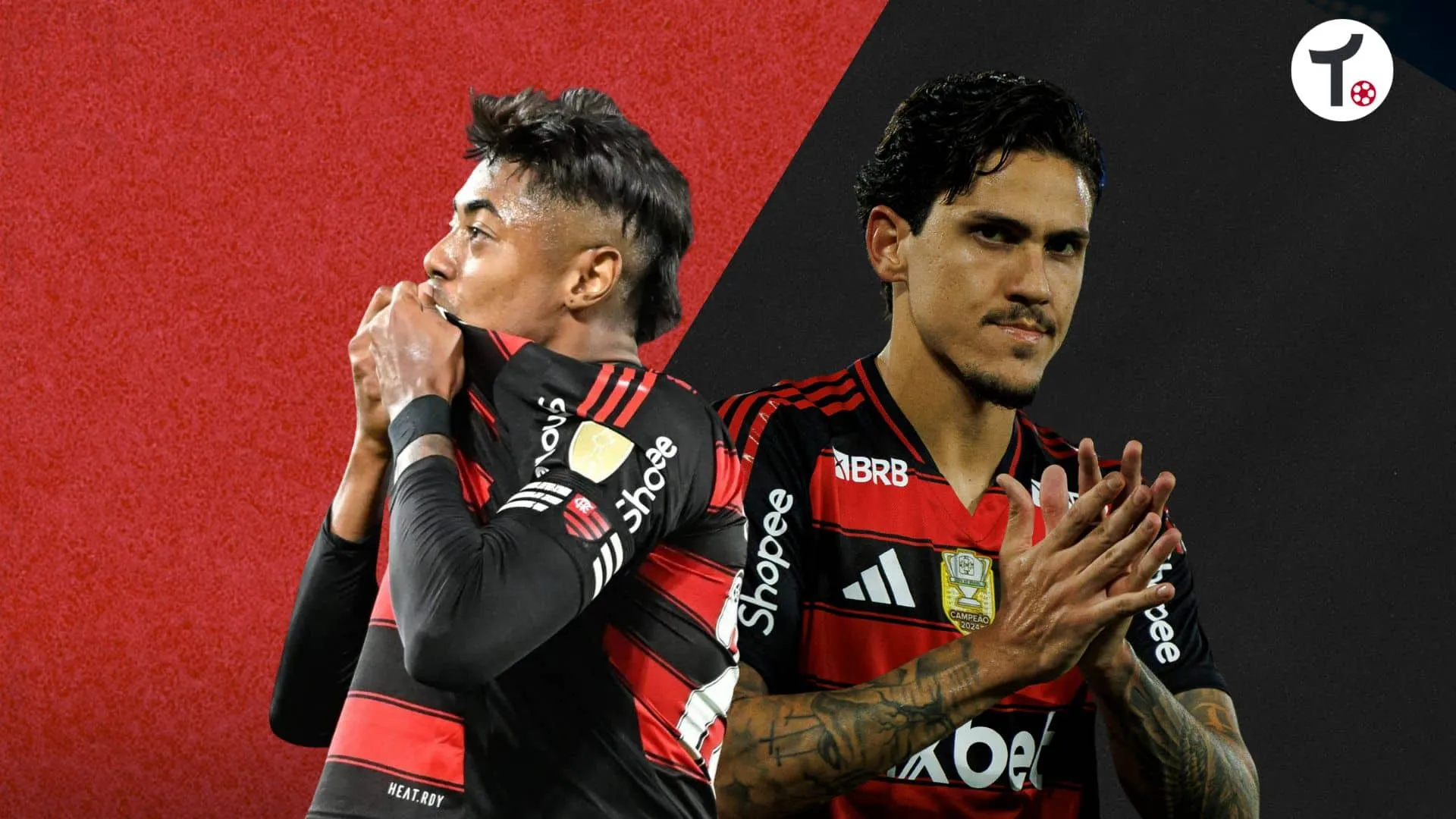 Pedro ou Bruno Henrique? Disputa pela 9 no Flamengo exp&otilde;e estilos e contextos diferentes