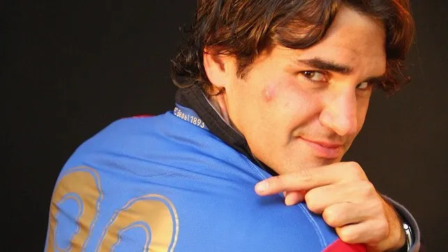 A paix&atilde;o que faz o &lsquo;frio&rsquo; Federer se sentir como crian&ccedil;a