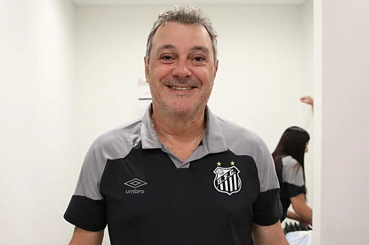 Jos&eacute; Renato Quaresma, diretor das categorias de base do Santos