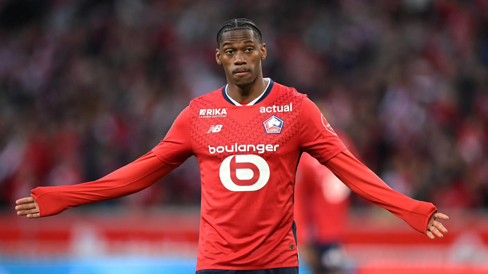 Jonathan David pelo Lille Foto: (Imago)