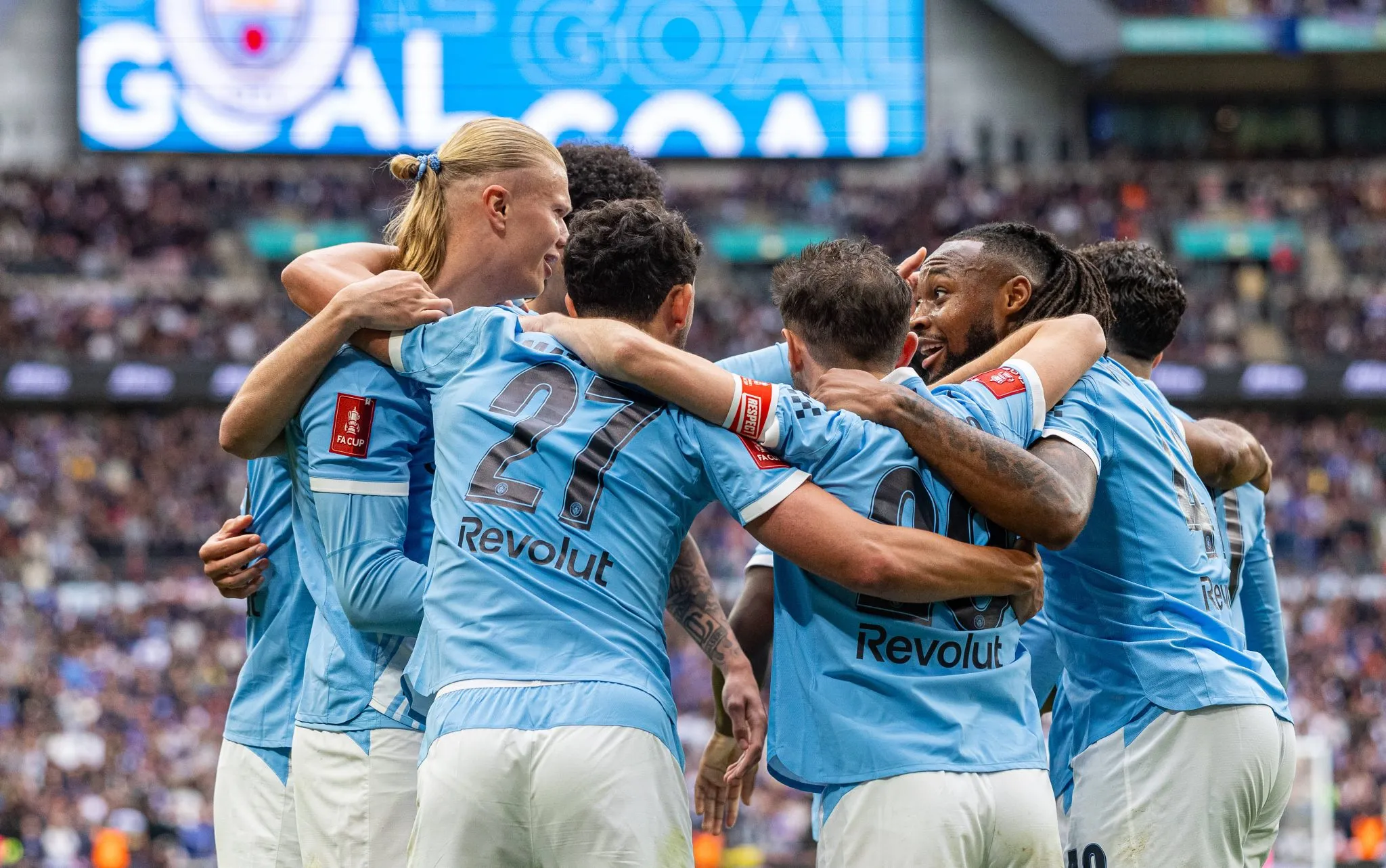 Manchester City chega &agrave; oitava conquista da FA Cup com vit&oacute;ria sobre o Chelsea 