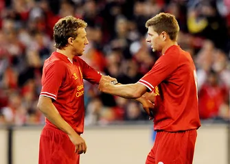 Lucas Leiva &eacute; um dos candidatos a ser o vice-capit&atilde;o do Liverpool