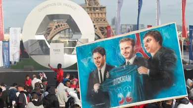 Lucro de Beckham &eacute; muito maior do que o de qualquer outro futebolista