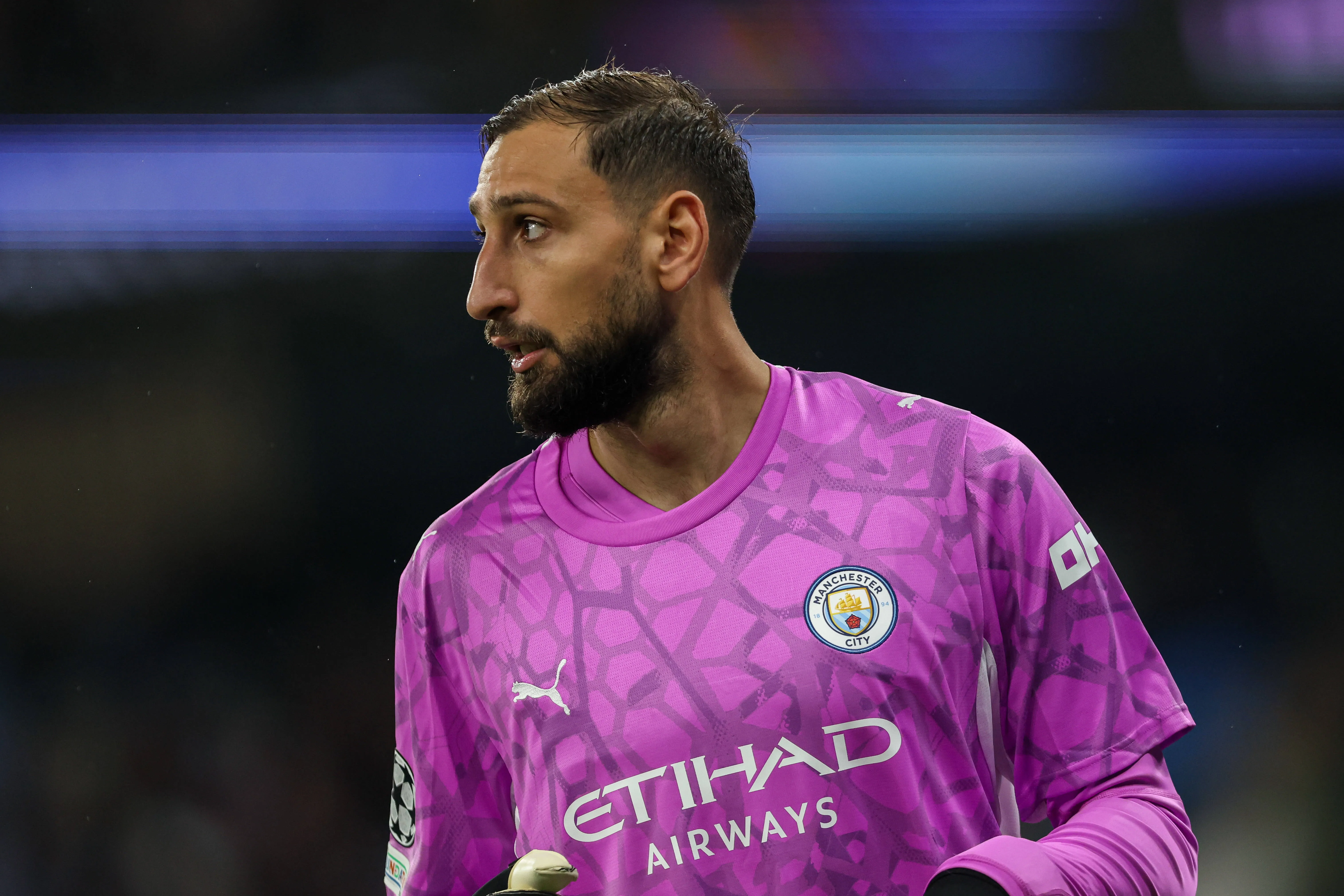 Donnarumma em a&ccedil;&atilde;o pelo Manchester City