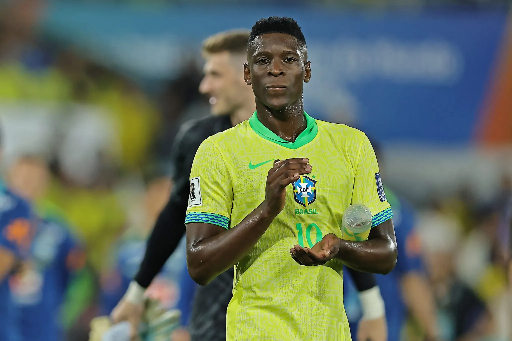 Luiz Henrique ap&oacute;s jogo da Sele&ccedil;&atilde;o