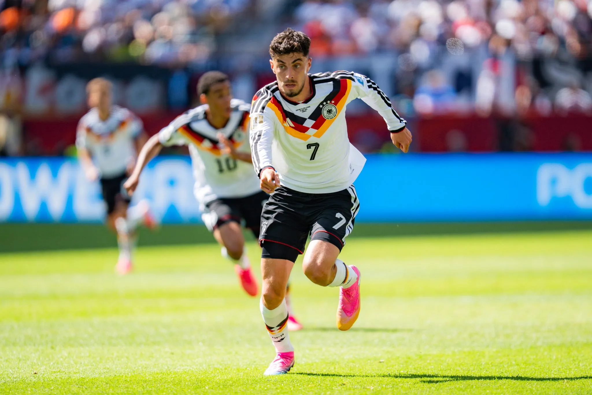 Kai Havertz em atua&ccedil;&atilde;o pela Alemanha (Foto: IMAGO / Kirchner-Media)