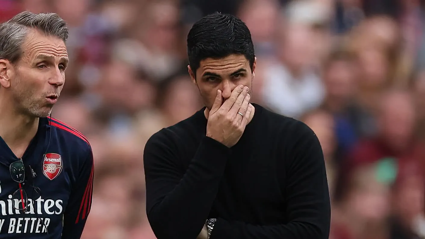 Arteta: &ldquo;Quando estava 2 a 0, n&atilde;o est&aacute;vamos sob press&atilde;o. N&atilde;o fizemos o que o jogo exigia naquele momento&rdquo;