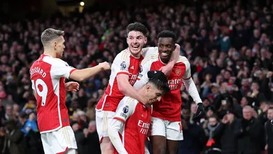 Arsenal vence (com sobras) o Brighton e avisa aos rivais da Premier League que &eacute; forte candidato ao t&iacute;tulo