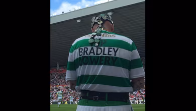 Sete mil torcedores do Celtic tomaram o est&aacute;dio do Sunderland e homenagearam Bradley Lowery