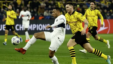 Mbapp&eacute; reclama de postura do PSG no empate contra o Dortmund e recebe resposta de Luis Enrique
