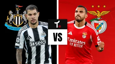 Newcastle x Benfica: onde assistir, hor&aacute;rio e prov&aacute;veis escala&ccedil;&otilde;es