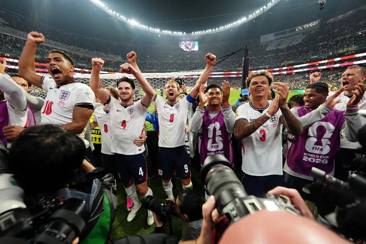 Jogadores da Inglaterra