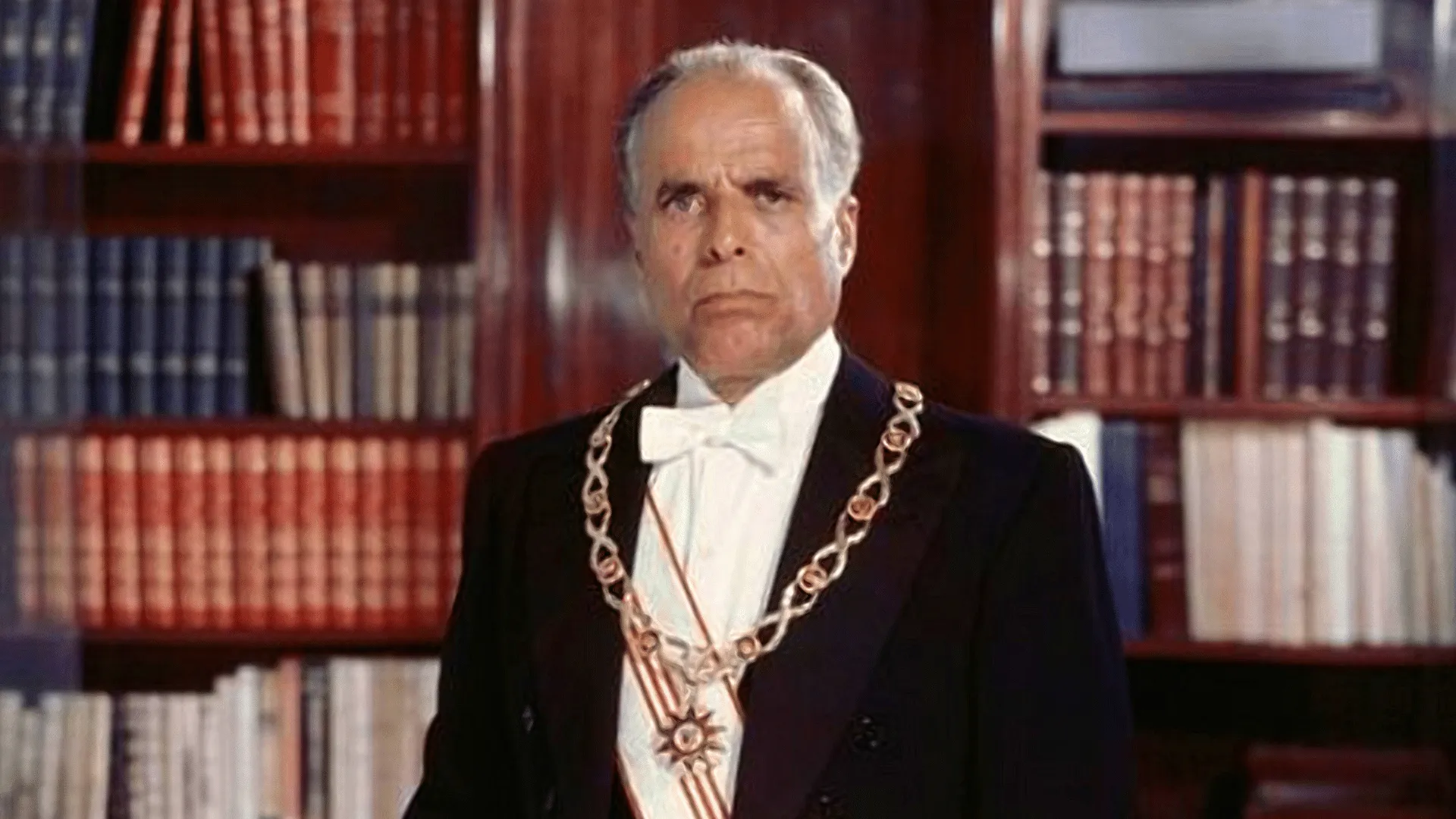 Habib Bourguiba como presidente da Tun&iacute;sia