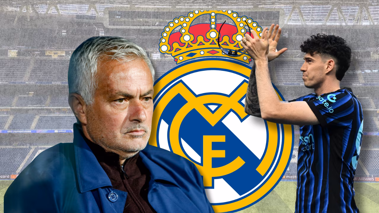 Custo de 70 milh&otilde;es de euros: Mourinho trava sa&iacute;da de atacante e pede Bastoni no Real Madrid