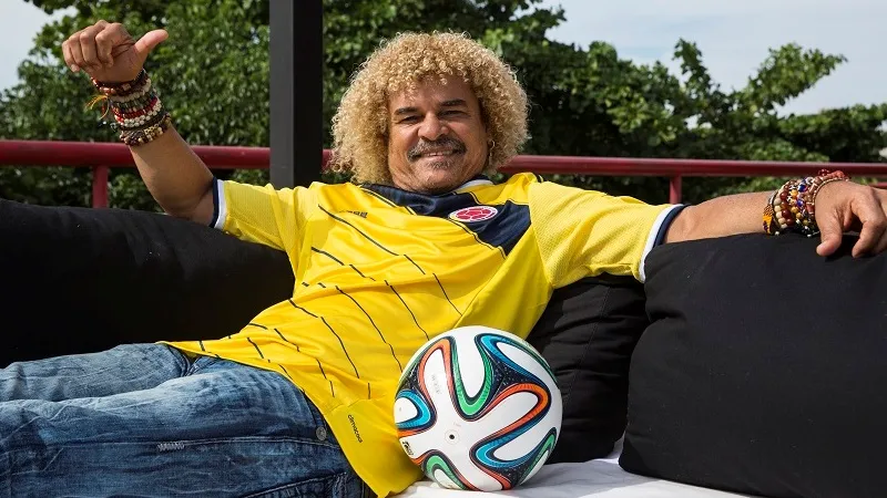 Valderrama dan&ccedil;ando o Armeration? Bem, ele tentou