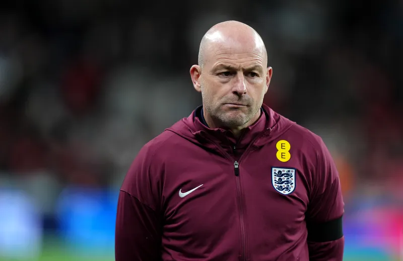 Lee Carsley, t&eacute;cnico interino da sele&ccedil;&atilde;o da Inglaterra. Foto: Icon Sport