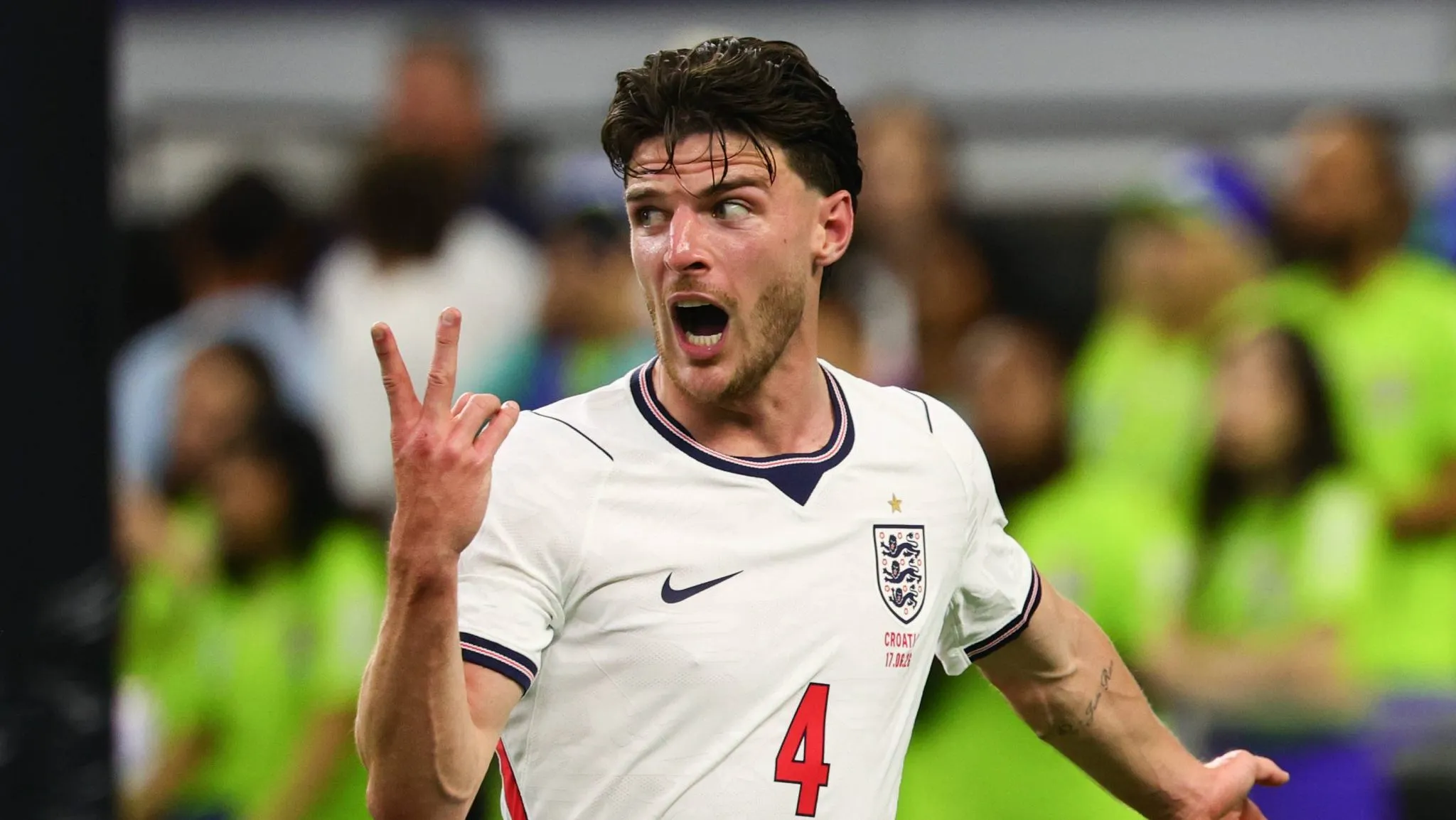 &lsquo;Obviamente, muita gente n&atilde;o sabia disso&rsquo;: A revela&ccedil;&atilde;o de Rice, da Inglaterra, na Copa do Mundo