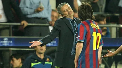 Mourinho v&ecirc; portas abertas no Real Madrid e diz: &ldquo;Messi fez de mim um treinador melhor&rdquo;