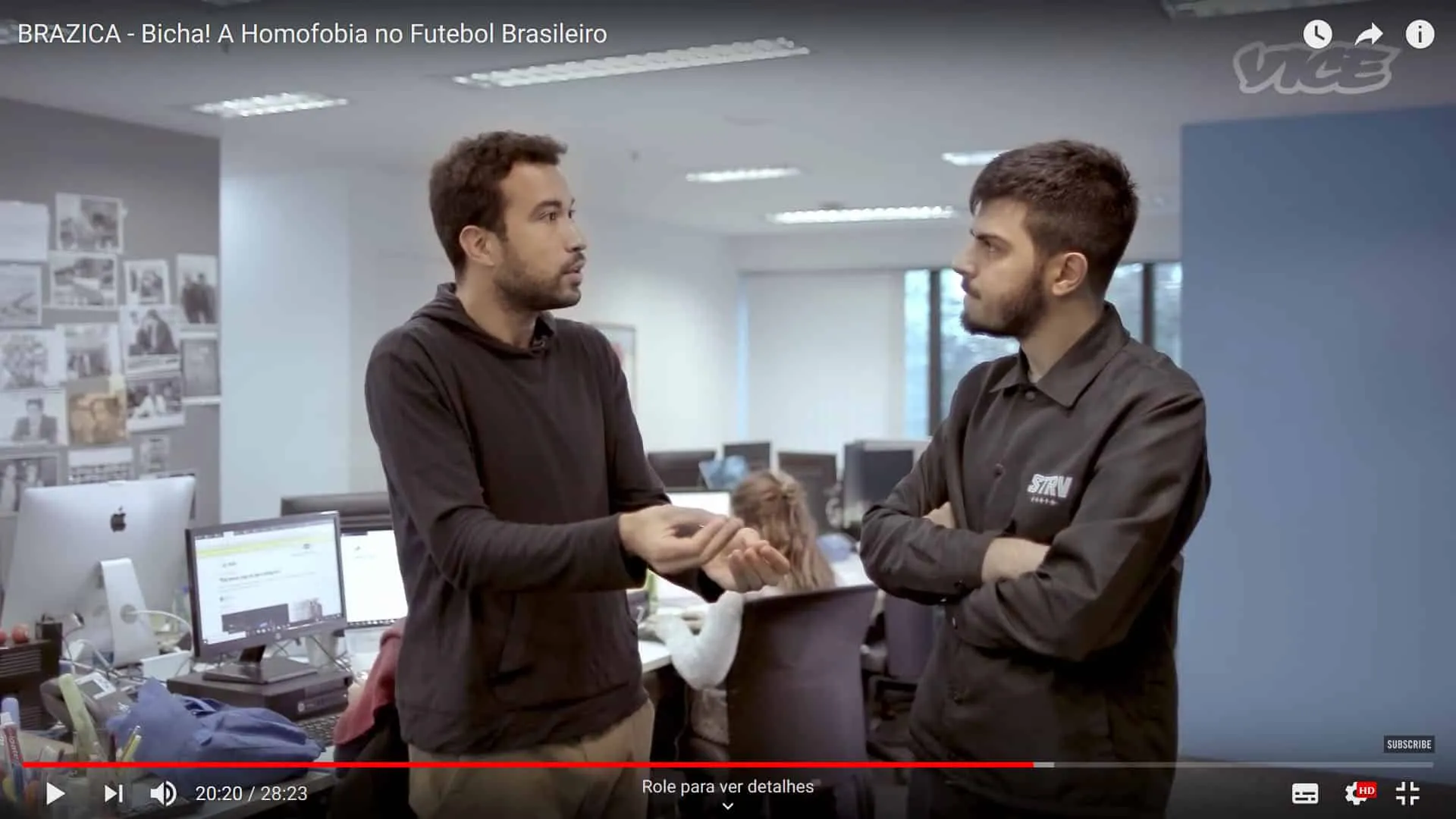 Dica de document&aacute;rio: Bicha! A Homofobia no Futebol Brasileiro, da Vice