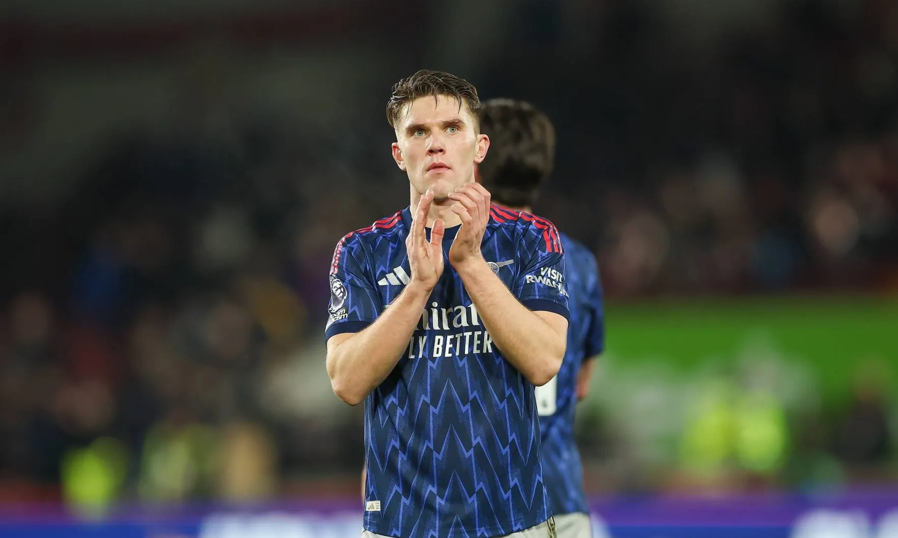 Gyokeres agradece torcedores do Arsenal em jogo da Premier League