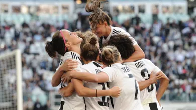 Est&aacute;dio da Juventus vibrou em p&uacute;blico recorde na It&aacute;lia para o futebol feminino: mais de 39 mil