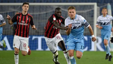 Lazio e Milan decepcionam e jogo de ida n&atilde;o sai do zero no Ol&iacute;mpico