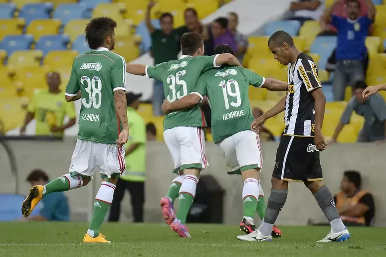 Palmeiras venceu o Botafogo por 1 a 0 no &uacute;ltimo jogo do Alvinegro como mandante no Maracan&atilde; - Foto: Gazeta Press