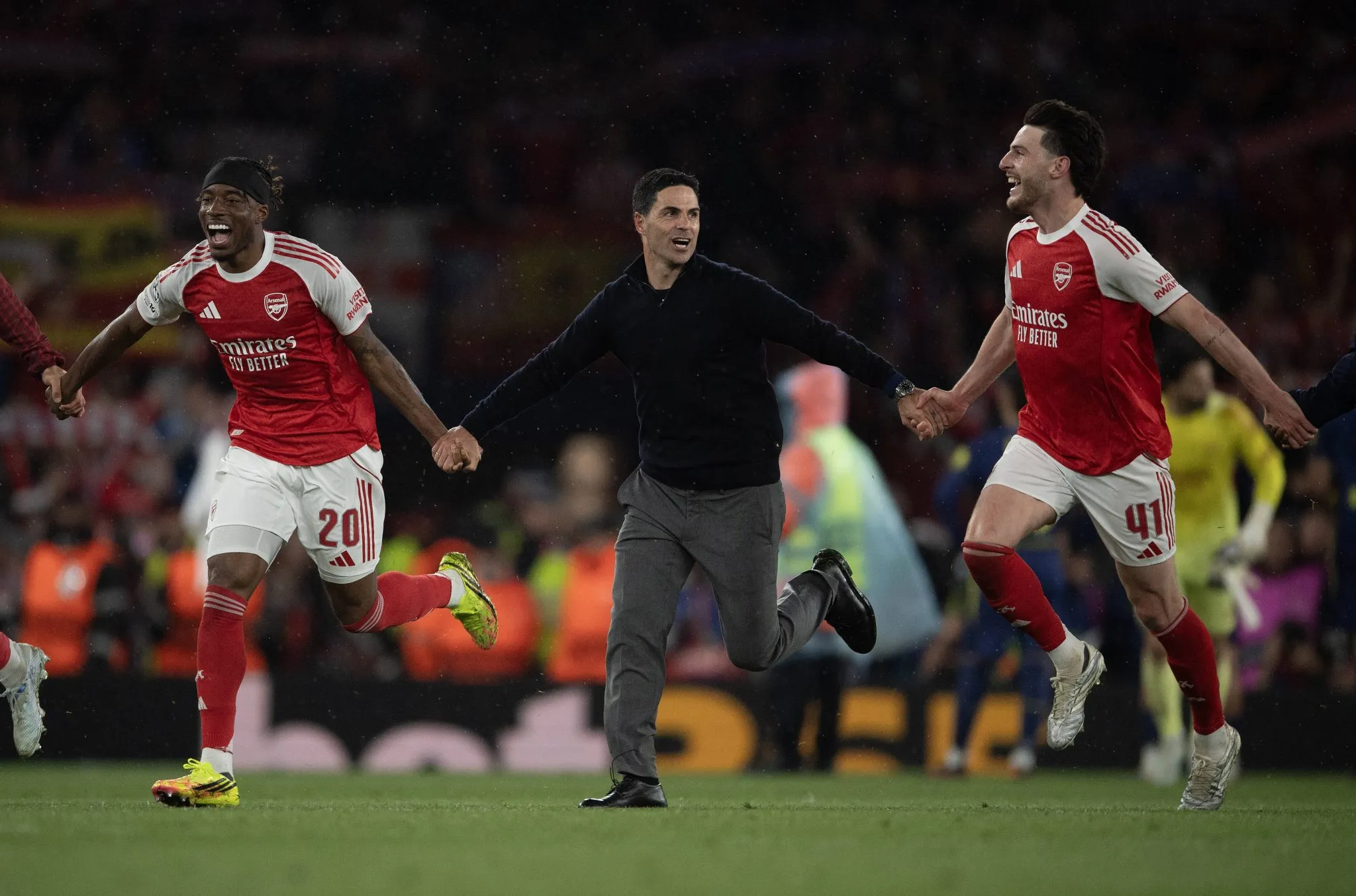 Arsenal comemora classifica&ccedil;&atilde;o para a final da Champions League