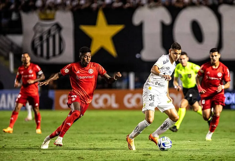 Deivid Washington, atacante do Santos