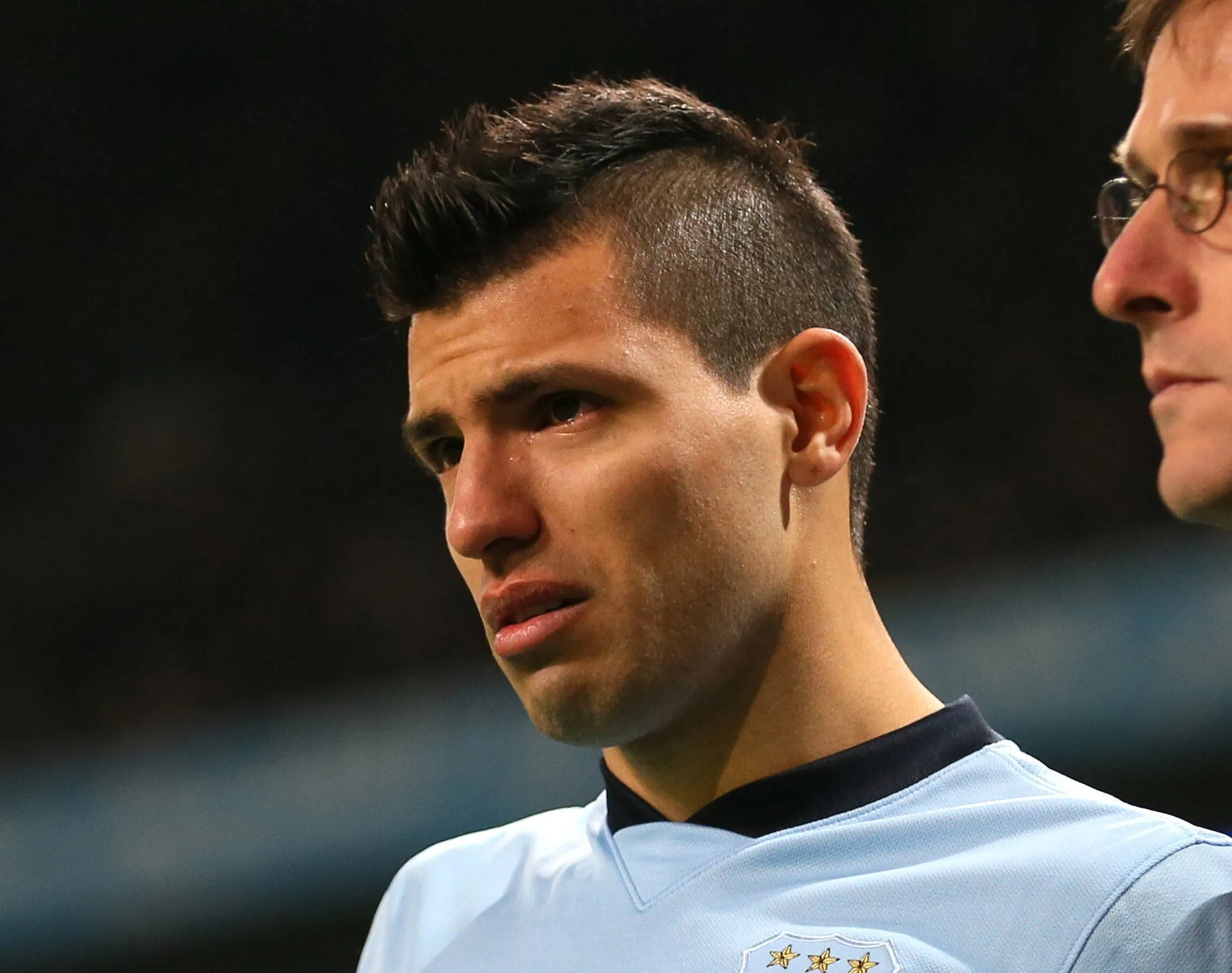 Ag&uuml;ero pelo Manchester City