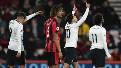 Coutinho abriu a contagem com um gola&ccedil;o, e o Liverpool n&atilde;o teve trabalho com o Bournemouth