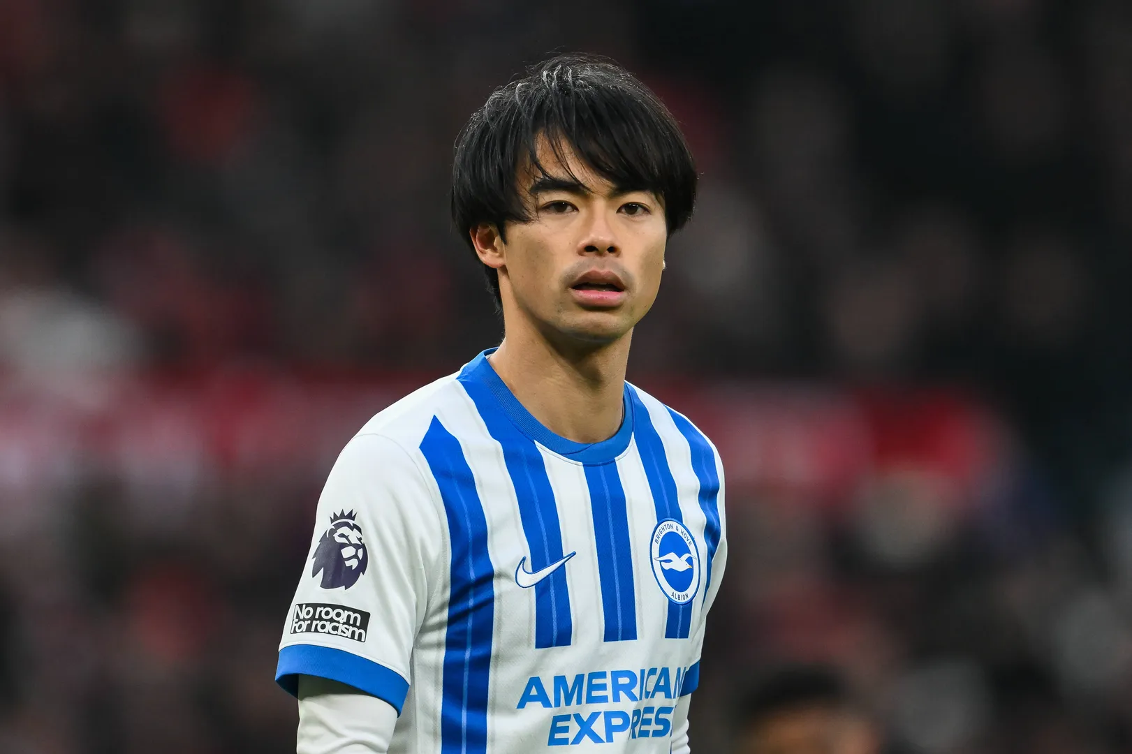 Mitoma em a&ccedil;&atilde;o pelo Brighton