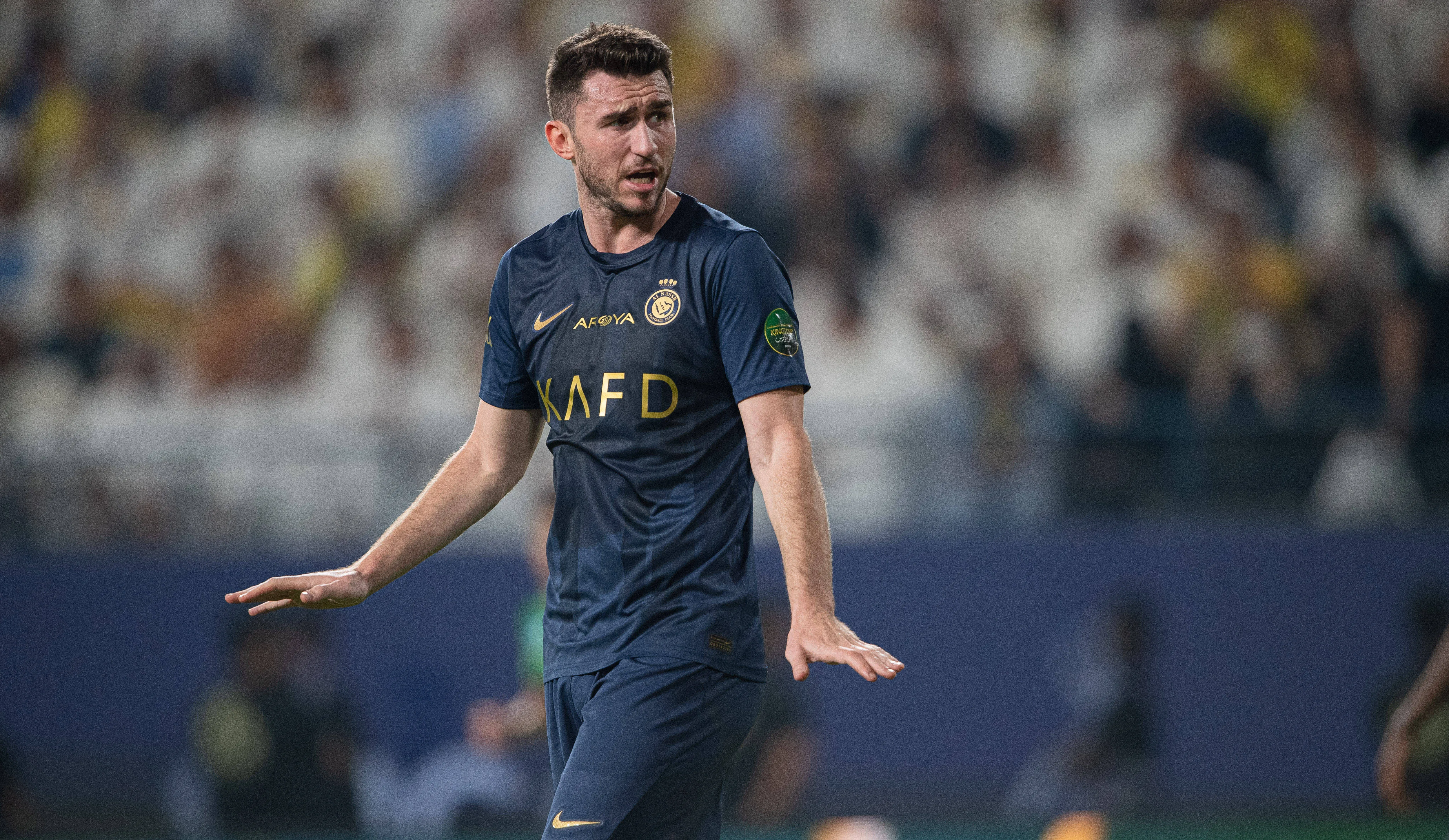 Aymeric Laporte durante a sua passagem pelo Al-Nassr (Foto: IMAGO / Power Sport Images)