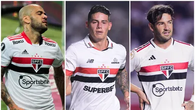 Apostas erradas: cinco estrelas que n&atilde;o deram certo no S&atilde;o Paulo